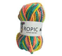 Cygnet Tropic-Super CHUNKY-100% Acrylic Wool 5Ballsx100g Multicoloured Finch 606