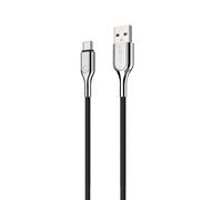 Cygnett Armoured USB-C to USB-A (USB 2.0) Cable 60W Fast Charging (1m, Black)