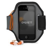 Cygnett Action Armband Case for Apple iPhone 5 & 5s/iPad 5 - Made from Neoprene in Black with Strap