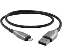 Cygnett CY4658PCCAL lightning cable 1 m Black, Grey