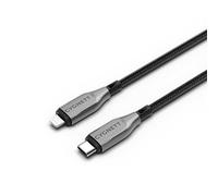 Cygnett Armoured Lightning to USB-C Fast-Charging Cable 30W (50cm, Black)