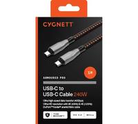Cygnett CY4711PCTYC USB cable 1 m USB C Black Orange