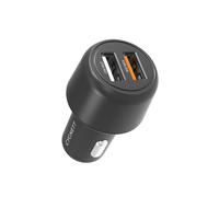 CYGNETT Dual-Port 30W USB-A Car power supply with Fast reRecharging