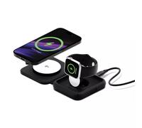 Cygnett MagTravel Qi2.0 2-in-1 Smartphone. Smartwatch Black USB Wirele