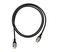 Cygnett Unite HDMI Cable, 1.5m, 8K 60Hz, 4K 120Hz, Braided, 48Gbps, Black