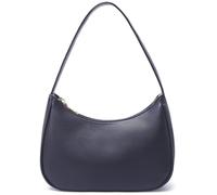 CYHTWSDJ Shoulder Bags for Women, Cute Hobo Tote Handbag Mini Clutch Purse with Zipper Closure, Dark Blue, L