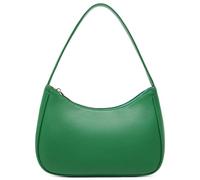 CYHTWSDJ Shoulder Bags for Women, Cute Hobo Tote Handbag Mini Clutch Purse with Zipper Closure, Green Gp, L