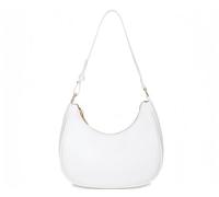 CYHTWSDJ Shoulder Bags for Women, Cute Hobo Tote Handbag Mini Clutch Purse with Zipper Closure, Moon White, L