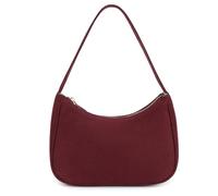 CYHTWSDJ Shoulder Bags for Women, Cute Hobo Tote Handbag Mini Clutch Purse with Zipper Closure, Suede-cherry, L, Wandering Elegant Sports Fashion Leisure