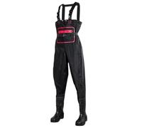 CYHTYM Hip Waders Big and Tall Hip Waders for Men, Suitable for Water Work, Car Washing, and Swamps(Black,8)