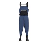 CYHTYM Hip Waders Men's and Women's Waterproof and Anti Slip Hip Waders Pants, Suitable for Fishing, Hunting, Exploration(Blue,9)