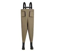 CYHTYM Hip Waders Outdoor Fishing Waterproof Hip Waders Pants, Nylon Anti Slip Hunting Boots(8.5)