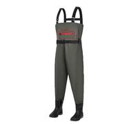 CYHTYM Hip Waders Ultra Lightweight Waterproof Hip Waders Pants, Men's and Women's Diving Fishing Pants(Green,7)