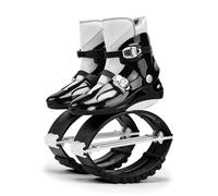 CYHTYM Kangaroo Jump Shoes Indoor and Outdoor Bouncing Kangaroo Shoes, Adjustable Comfort Moon Boots, Fitness Training and Entertainment(Black,M(35-37))