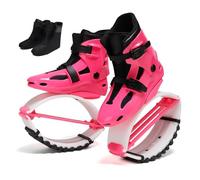 CYHTYM Kangaroo Jump Shoes Women's Bouncing Kangaroo Shoes, Adjustable Comfort Fitness Training Moon Boots, 33-44EU，Load Bearing Capacity Of 66-242LB(XL(39-41))