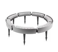 CYHTYM Palm Tree Lights Expandable Ring Palm Tree Light, White Warm Yellow DC24V Landscape Spotlight，Lawn Courtyard Park LED Lights(Warm Light,7 Sets 220V)