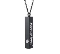 CYILPR Pet Urns,Diamond Inlaid Cremation Urn Jewelry Pet Cremation Jewelry Ashes Necklace Creative Pet Cremation Jewelry