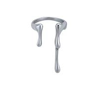 CYILPR Ring,Vintage Silver Stackable Knuckles Rings Rings Cloud Knuckles Ring Liquid Lava Ring Party Favor Rings for Women