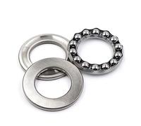 CYJAZNHH 1PCS Needle Roller Thrust Bearings Thrust Ball Bearing 51100-51108 Silver(51108)