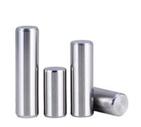 CYJAZNHH 304 Stainless Steel Solid Cylindrical Locating Pins M1 M1.5 M2 Multiple Lengths Pack Of 50(45mm,M2 (50Pcs))