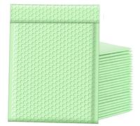 CYJAZNHH Bubble Mailers Self Seal Multicolor Multiple Sizes 50 Pcs(Mint Green,13 * 15cm)