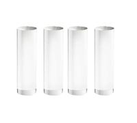 CYJAZNHH Clear Acrylic Cylinder Display Base