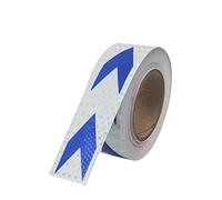 CYJAZNHH Reflective Marking Hazard Warning Tape 2in X 82ft Multicolor