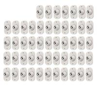 CYJAZNHH Self-Adhesive Caster Wheels 360-Degree Stainless Steel 20-180Pcs(60pcs)