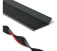 CYJAZNHH Self-Adhesive Rubber Water Deflector Seal for Windows Doors Cars Black 4.5-5.5cm X 0.5-5m(4.5cmx3M)