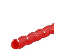 CYJAZNHH Spiral Cable Protector Sleeve Multicolor ID 30-45mm(Red,ID 30mm 2 Meters)