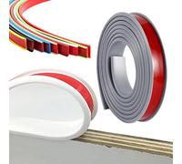 CYJAZNHH U-Shape Flexible Furniture Edge Banding, Self Adhesive TPE Edge Banding Strip, Wood Furniture Protector Cover For Cabinet,Plywood,Table,Wardrobe, Wood Board Edge Protector(Grijs,1M12mm)