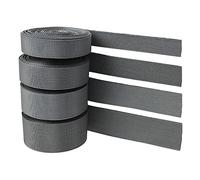 CYJAZNHH Webbing Strap Tape, Nylon Herringbone Webbing Strap Black, Grey 20-38mm 5-20 Yards(Grijs,25mm/10 yard)