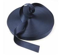 CYJAZNHH Webbing Strap Tape, Nylon Webbing Strap 25mm And 38mm Width 10 Yards Multicolor(Navy Blue,25 mm)