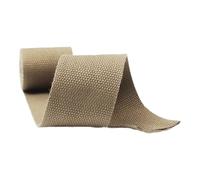 CYJAZNHH Webbing Strap Tape, Polyester Cotton Herringbone Webbing Straps 20-50 Mm Width 9 Meters Multicolor(Khaki,25 mm)