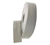 CYJAZNHH Webbing Strap Tape, Polypropylene Herringbone Webbing Strap 38mm Width 5-50 Yard Multicolor(Light Gray,50 yard)