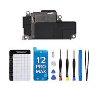 CYKJGS for iPhone 12 Pro Max Loud Speaker Replacement OEM Loudspeaker Module Buzzer Ringer Sound Audio Part Assembly Complete Repair Tools Kits Incl. Waterproof Sticker for A2342, A2410, A2412, A2411