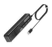 Cykvis 3 in 1 USB Computer Speaker with Microphone, PC Laptop Speaker with Mic for Smart Home Office and Online Study，360 Degree Enhanced Voice Pickup, Noise Reduction,Compatible with Zoom, Teams