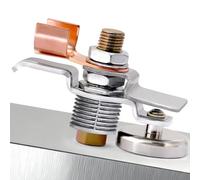 CYLBAQ Welding Magnetic Grounding Clamp Can Operate Vertically, 2026 New Model, 3X Magnetic Force, 410g Weight, 600A, 2.78MM Thickened Copper Nose and 1.96MM Arc Starter Plate, Welding Magnets