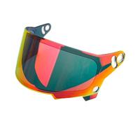 CYLCLNB Motorcycle Helmet Face Shield for Bell Eliminator,Tinted Anti-Scratch Visor Replacement, Style Protection Lens, Multi-Colour Options Accessories,E Gold Red(E Gold Red)