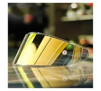 CYLCLNB Motorcycle Helmet Visor Lens, GSB RC5 Helmet Lenses Original Visors Helmet Accessories(Red)(Gold)