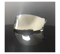 CYLCLNB Motorcycle Helmet Visor Lens, Helmet Visor, Eliminator Helmet Visor Lens Motorcycle Full Face Helmet Visor Lens Replacement Lens for Bell Eliminator(Clear)(Silver)