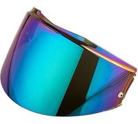 CYLCLNB Motorcycle Helmet Visor Lens, Lens Only fit Compatible with LS2 FF399 Model Helmet Casque Quality Products,Replacement Lenses(Rainbow)