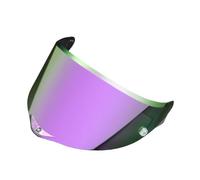 CYLCLNB Motorcycle Helmet Visor Lens, PISTA Shield for AGV GPR,Pista GPRR,CORSA R,RACE3 electroplated Motorcycle helmet accessories (REVO RED)(Deep Purple-for Day)