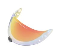 CYLCLNB Motorcycle Helmet Visor Lens, Shield for HJC HJ20M C70,FG-17,FG-ST,IS-17 Face Shield Uv-protected Visera Casco Moto (Silver-For Day)(Clear Red-for Day+Night)