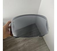 CYLCLNB Motorcycle Helmet Visor Lens, YOURNAME Shield for HJC HJ33,i90,i91 face shield uv-protected Visera Casco Moto Visera Casco Moto (Silver-For Day)(Light Black-for Day+Night)
