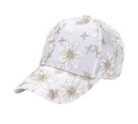 CYLDHM Baseball Cap Floral Embroidered Light-Weight Breathable Sun-Shading Headwear