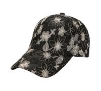 CYLDHM Baseball Cap Floral Embroidered Light-Weight Breathable Sun-Shading Headwear