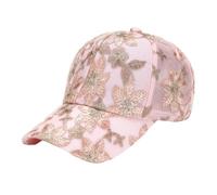 CYLDHM Baseball Cap Floral Embroidered Light-Weight Breathable Sun-Shading Headwear