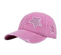 CYLDHM Baseball Cap Retro Star Washed Denim Hole Snapback Hats Autumn Summer Fishing Hat Men Women Caps