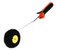 Cyleto Corner roller for fillers, spatula roller, corner roller, coating roller, roller spatula, extended 2K handle, zero fibre shedding